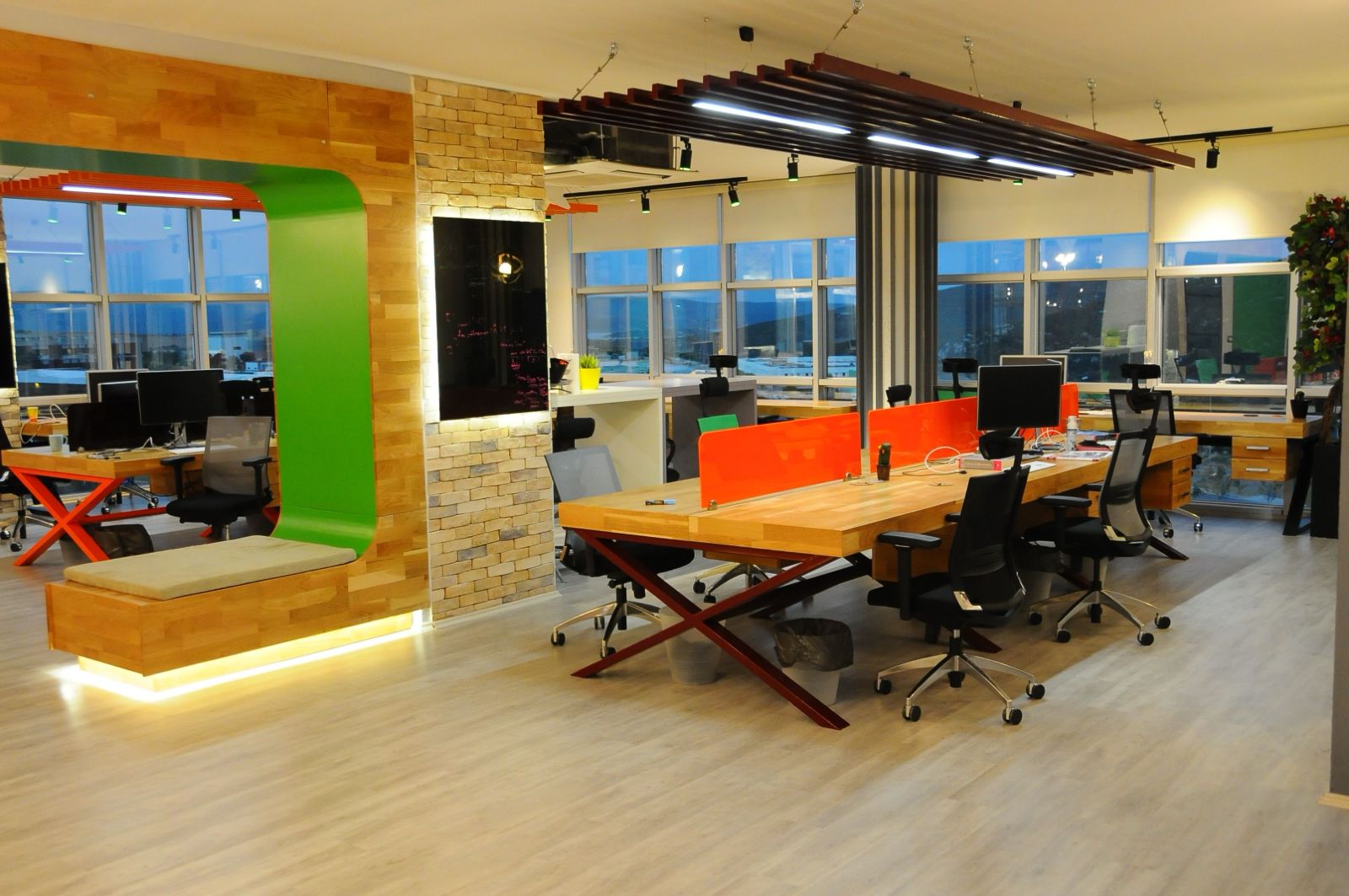 Lounge and collaboration area